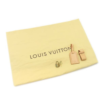 Louis Vuitton Boston Bag Carryall Monogram Canvas Monogram Gold Hardware Brown