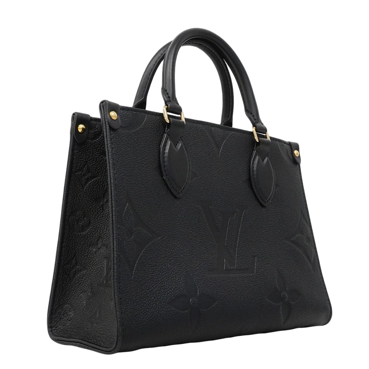 Louis Vuitton Handbag Monogram Empreinte On The Go PM Noir 2-Way — view 2