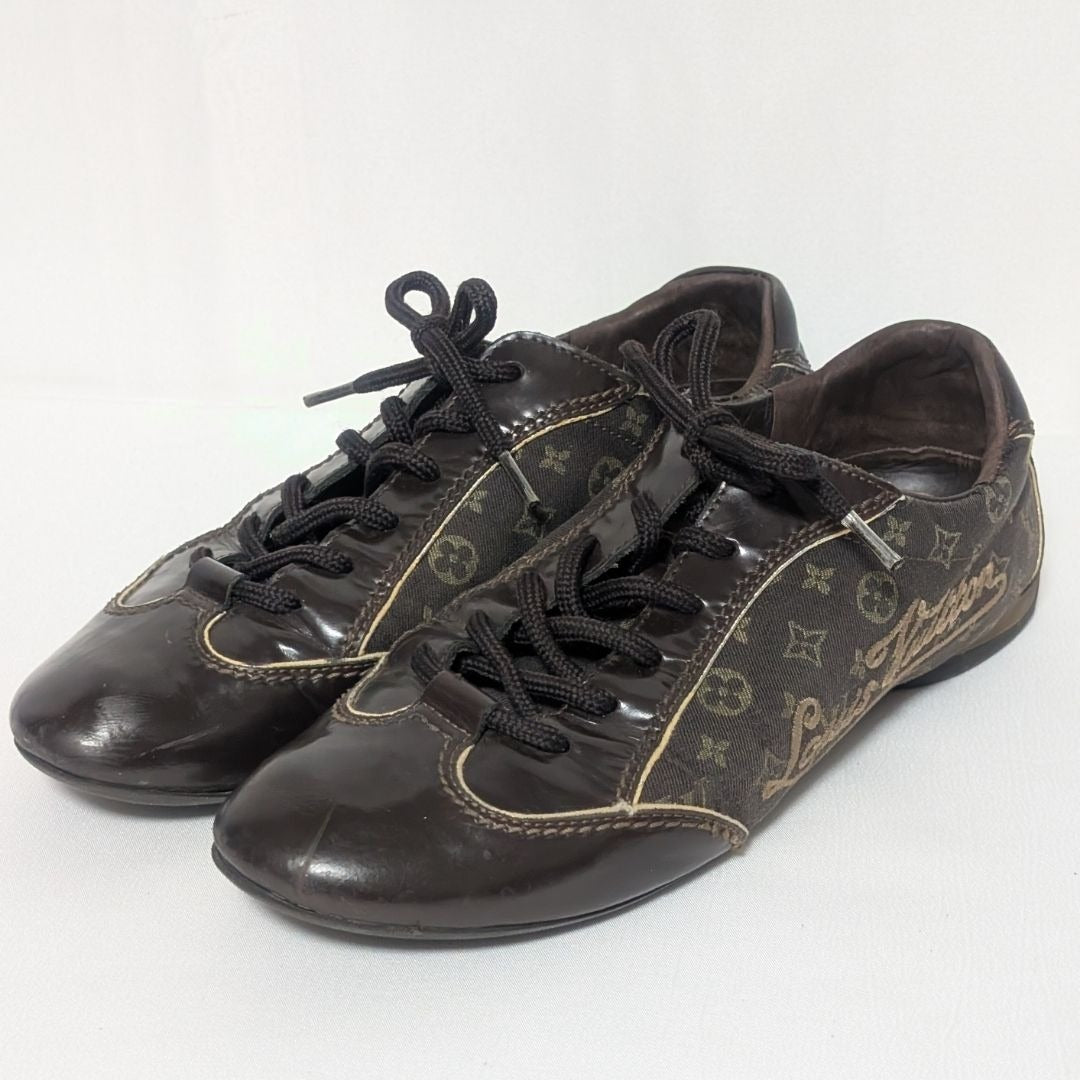Louis Vuitton Sneakers Monogram Mini Lin Canvas