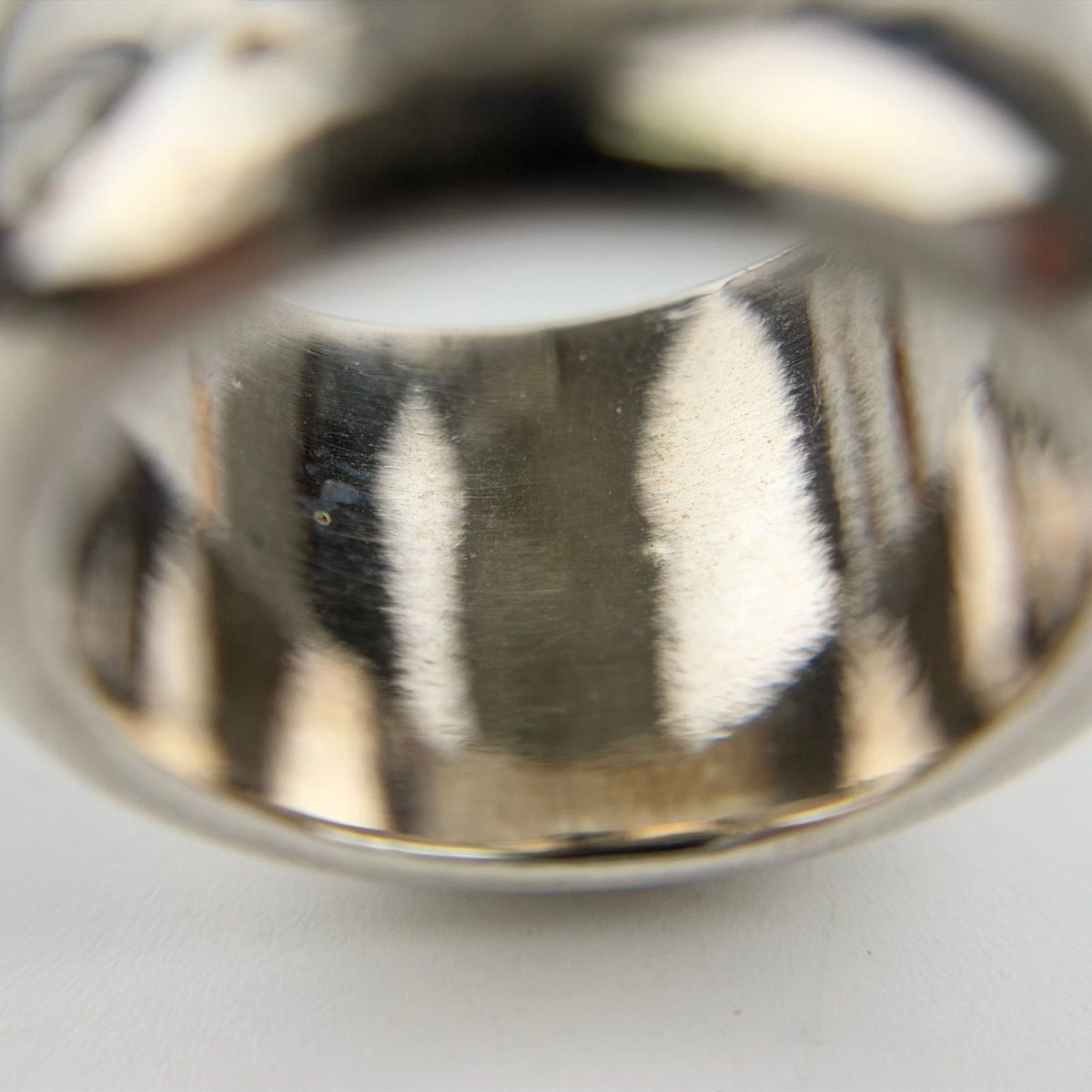 Chanel CC Logo Ring 925 Vintage — view 11