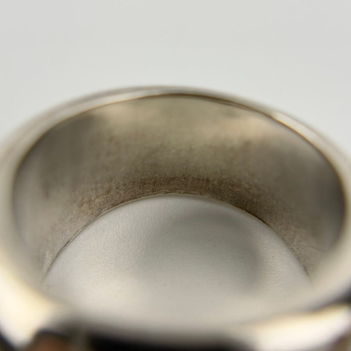 Chanel CC Logo Ring 925 Vintage — view 12