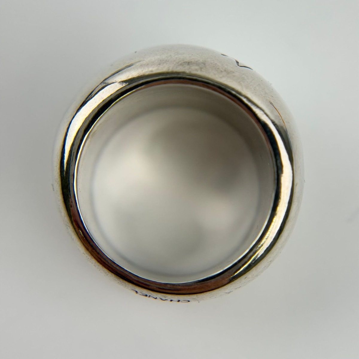 Chanel CC Logo Ring 925 Vintage — view 9
