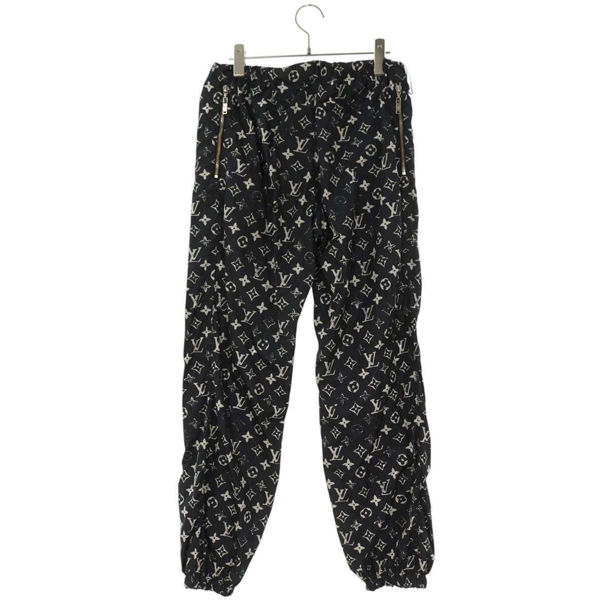 Louis Vuitton Stencil Effect Monogram Long Pants 38 — view 2