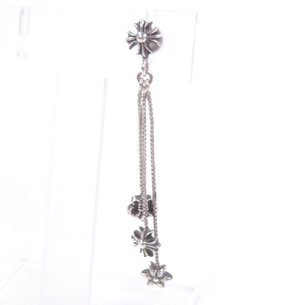 Chrome Hearts Jojoearring Jojo 14k Star CH Plus BS Posting Earrings Silver