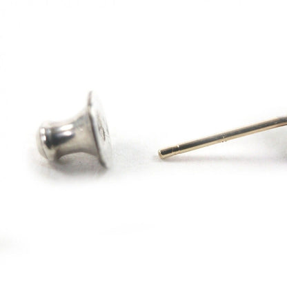 Chrome Hearts Jojoearring Jojo 14k Star CH Plus BS Posting Earrings Silver — view 4