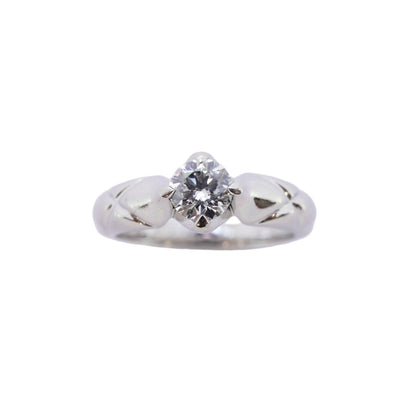 Chanel Ring Quilted Platinum Diamond — view 2