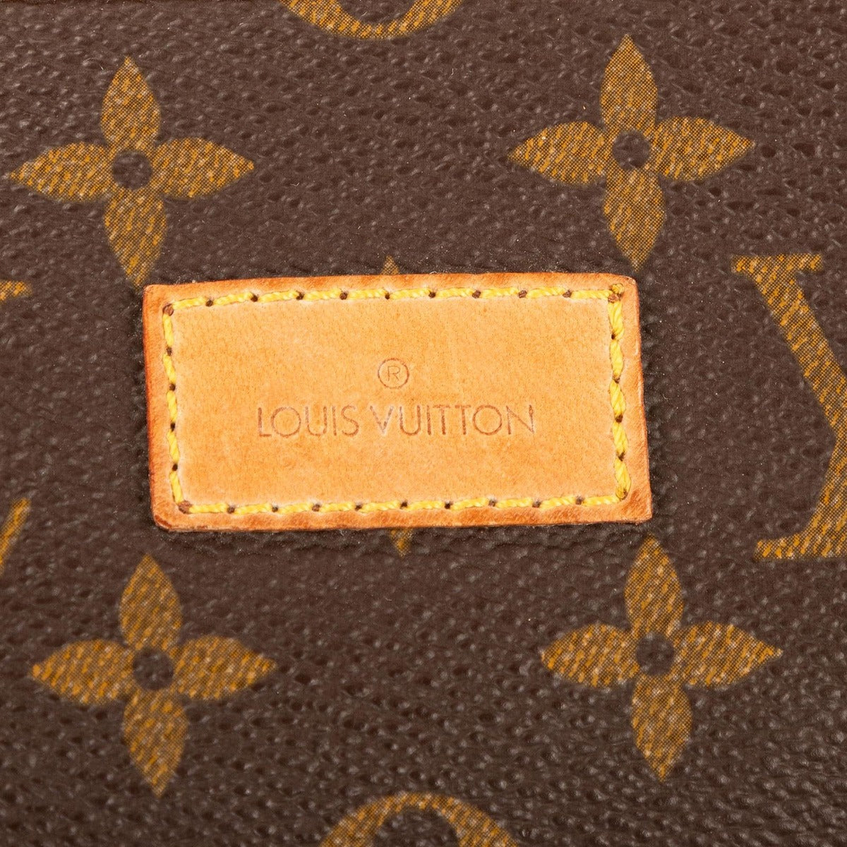 Louis Vuitton Saumur Brown Monogram Canvas Shoulder Bag — view 10