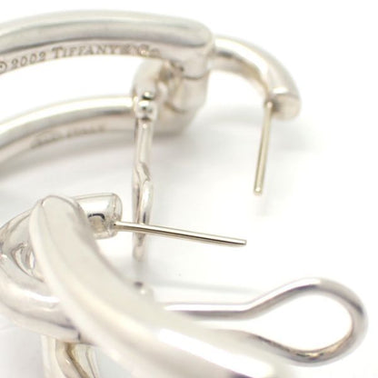 Tiffany & Co Earrings 925 Biscayne Drop Rectangle SV Silver 2002 Tiffany & Co