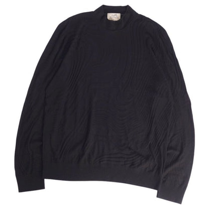 Hermes Knit Sweater High Neck Long Sleeves