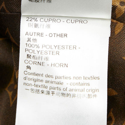 Louis Vuitton 22AW Tweed Jacket Size 36 Ivory Off-white Nylon Cotton Wool