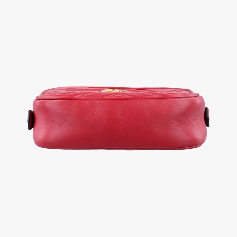 Guccigg Marmont Red Leather 448065 G024948216