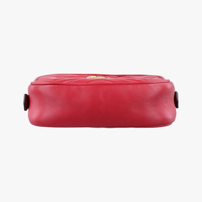 Guccigg Marmont Red Leather 448065 G024948216