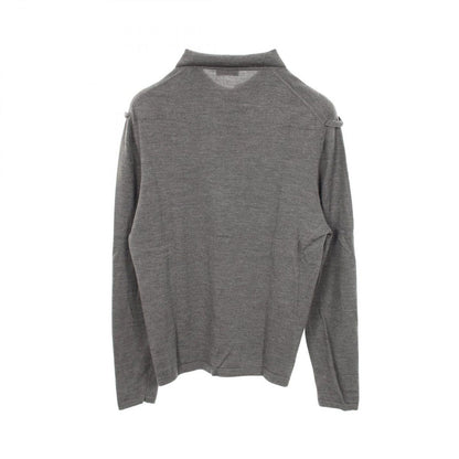 Dior Homme Polo Shirt Bee Embroidery Long Sleeve Knit Wool Bee — view 2