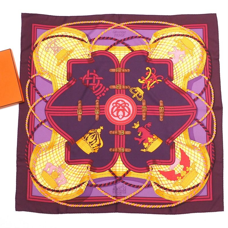 Hermes Grande Tenue Horse Ceremonial Dress Carre 90 Scarf