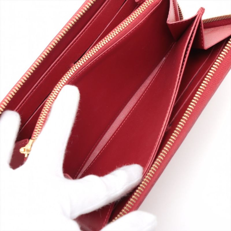 Louis Vuitton Monogram Vernis Zippy Wallet Round Zip Wallet Long Wallet M90200