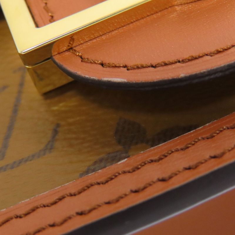 Louis Vuitton M68746 Porte Feuille Dauphine Shoulder Bag Monogram Reverse Women