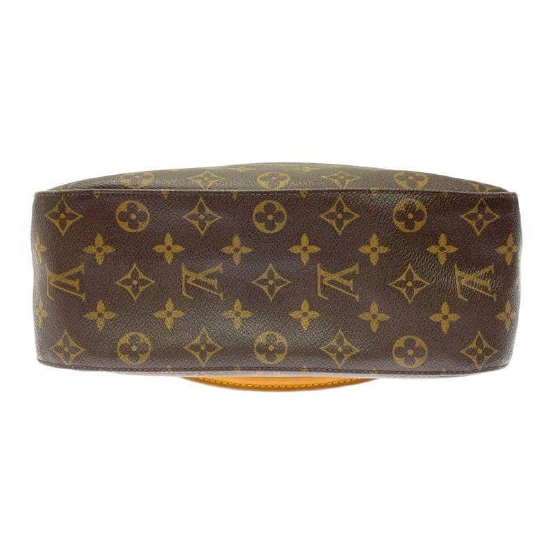 Louis Vuitton M51145 Monogram PVC Looping GM Shoulder Bag Brown 333551 Shoulder