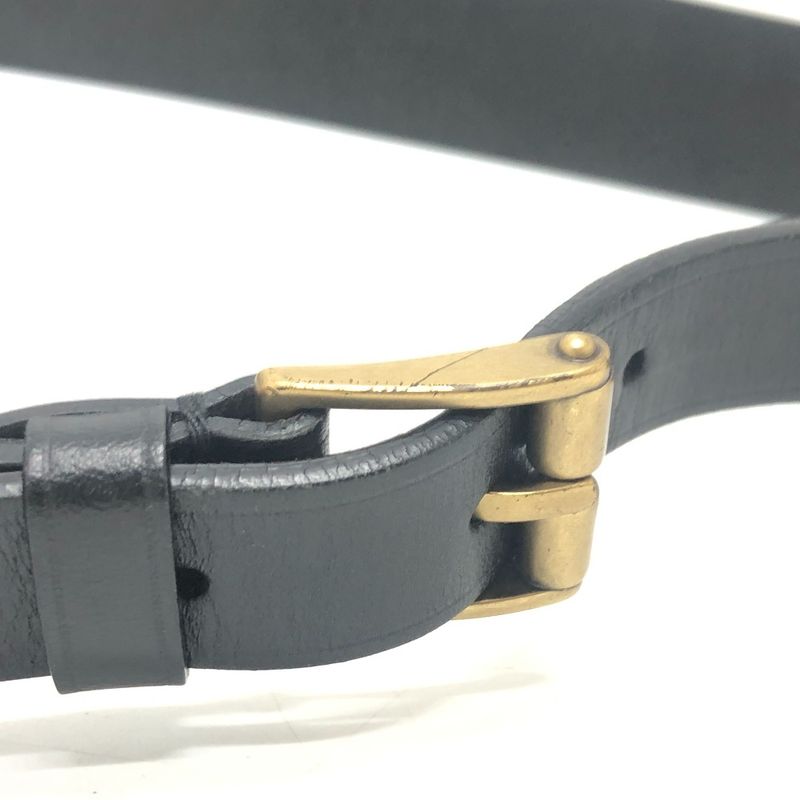 Gucci Belt 480199 Leather Black