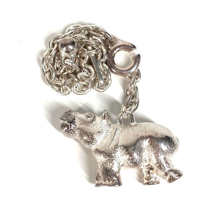 Hermes Charm Hippopotamus Charm Sv925 Silver