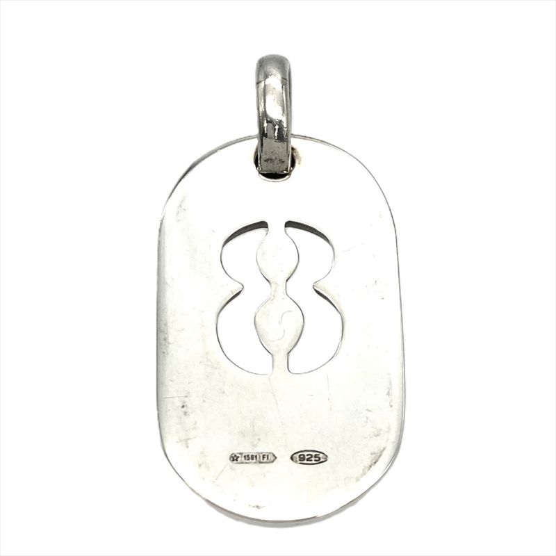 Gucci 8 Eight Plate Pendant Top Sv925 77g Silver Unisex