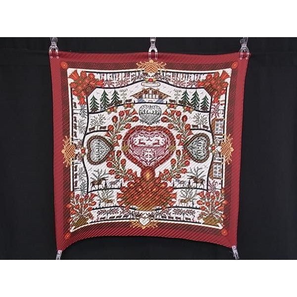 Hermes Pliss Scarf Carre Plisse Multicolor Silk Decoupages Paper — view 2