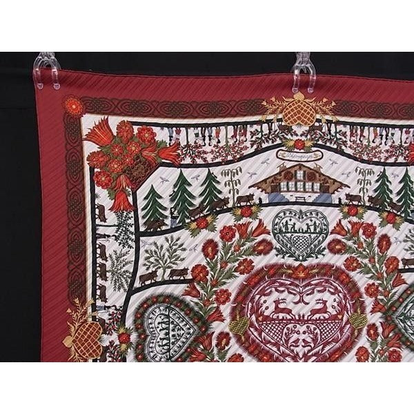 Hermes Pliss Scarf Carre Plisse Multicolor Silk Decoupages Paper — view 3