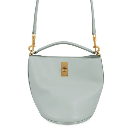 Celine Handbag Teen Bucket 16 Seeds Calf Leather 2-Way