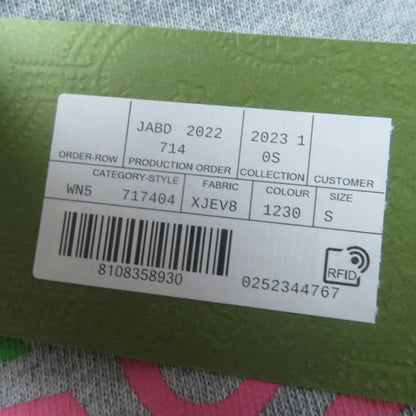 Gucci 23SS 717404 100% Cotton Interlocking G Print Long Sleeve Sweatshirt Grey