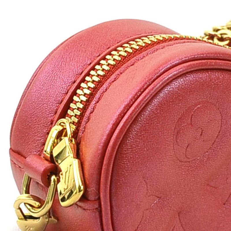 Louis Vuitton Shoulder Bag Monogram Empreinte Heart On Chain M80837