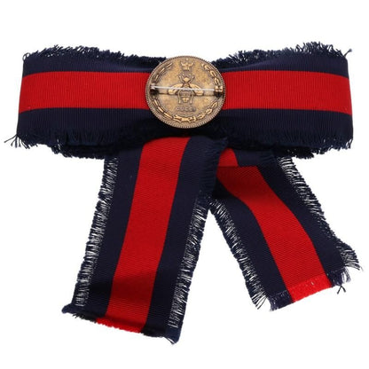 Gucci Bow Brooch With Bijoux Ladies