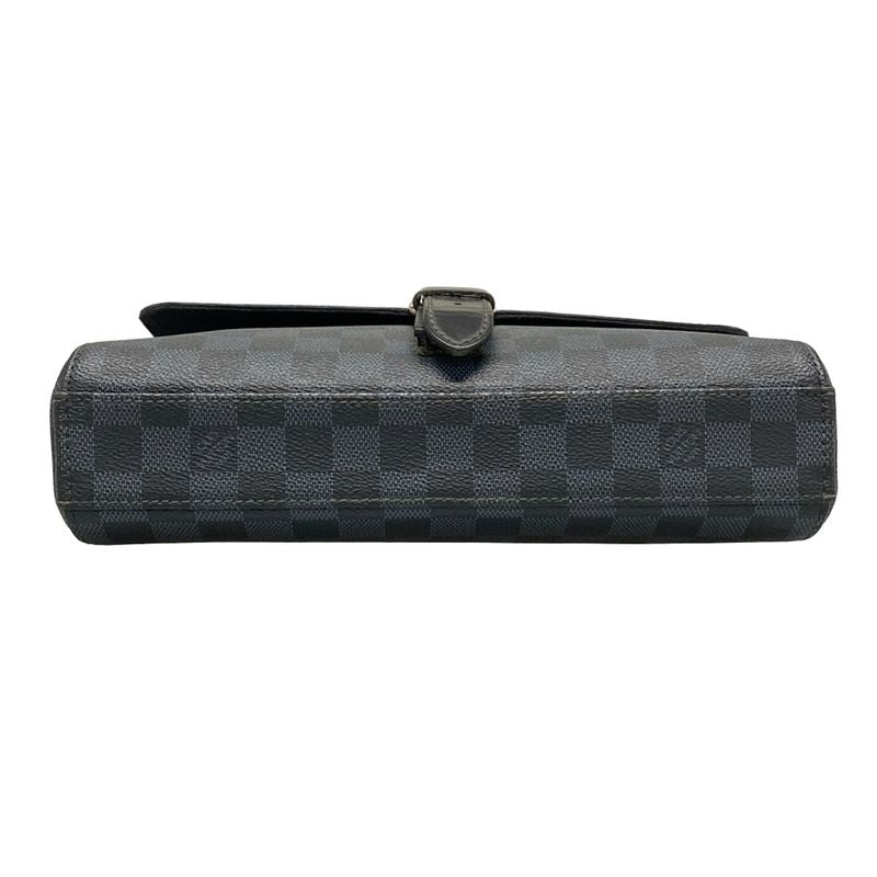 Louis Vuitton Shoulder Bag Damier Cobalt Newport Messenger PM N41587