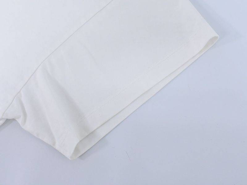 Authentic Loewe Anagram T-shirt Short Sleeve Tops S Cotton White Anagram