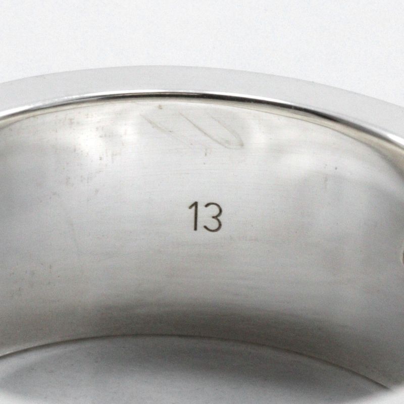 Gucci G Logo Silver 925 Size 12.5 Ladies 8.5g Ring