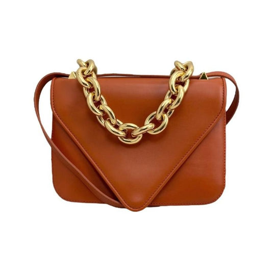 Bottega Veneta Shoulder Bag Mount Small Envelope Bag 667399v12m0 Chain Orange
