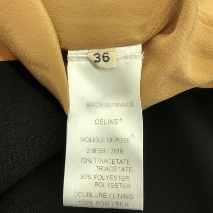 Celine By Phoebe Philo Phoebe Philo Bicolor Dress | 36 | White Black | Women