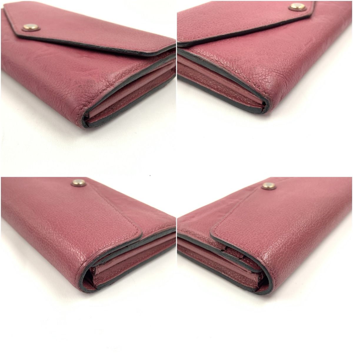 Louis Vuitton Monogram Empreinte Portefeuille Sarah Bifold Long Wallet M62213