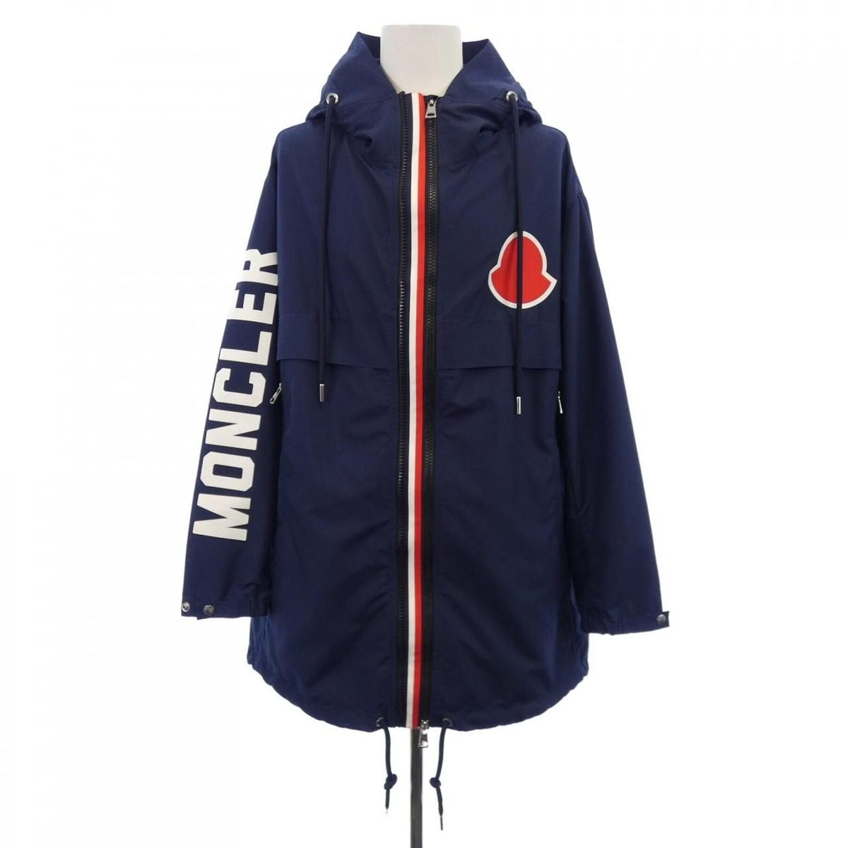 Moncler Granduc Coat Navy