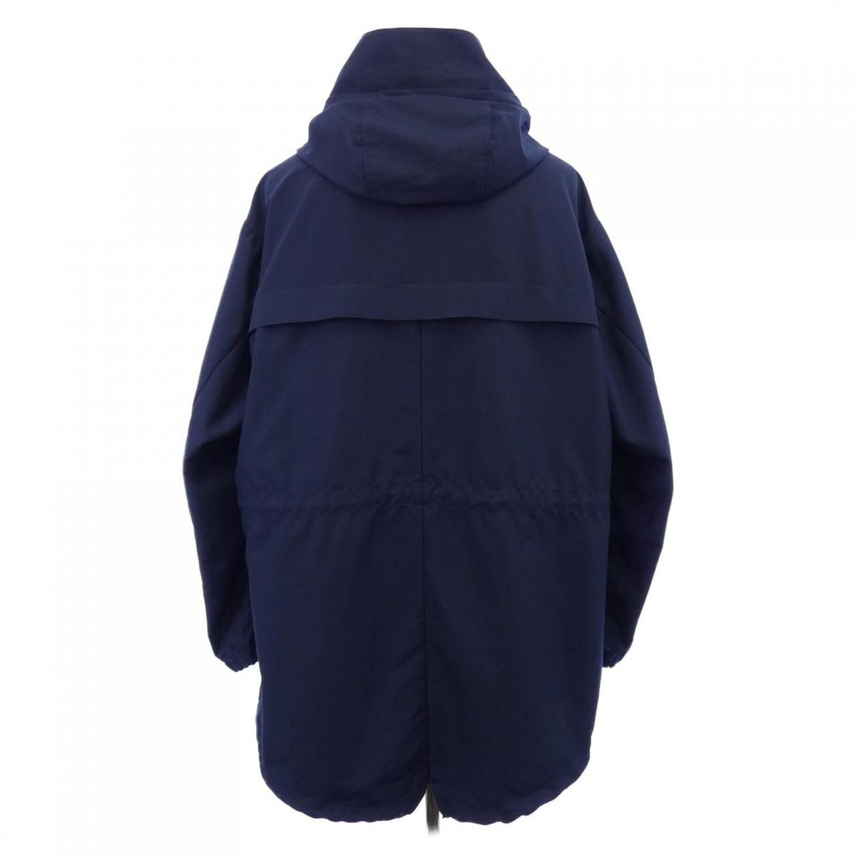 Moncler Granduc Coat Navy — view 2