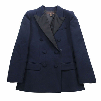 Louis Vuitton Double Breasted Tailored Jacket Monogram Lining