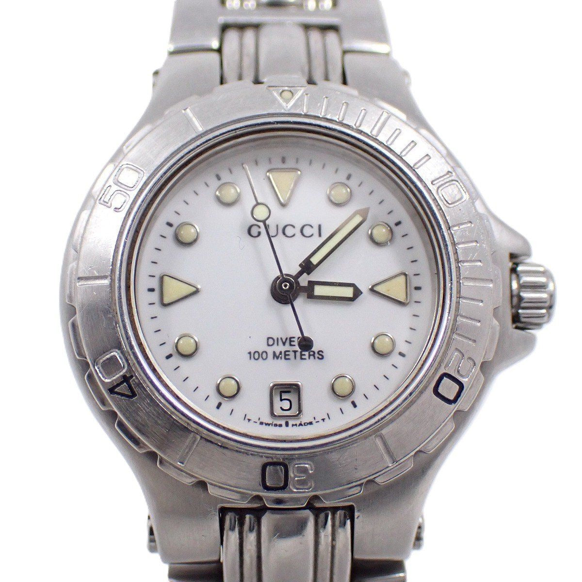 Gucci Diver Watch Silver