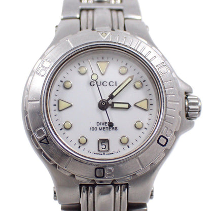 Gucci Diver Watch Silver