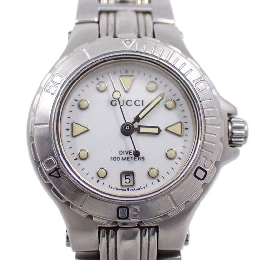 Gucci Diver Watch Silver