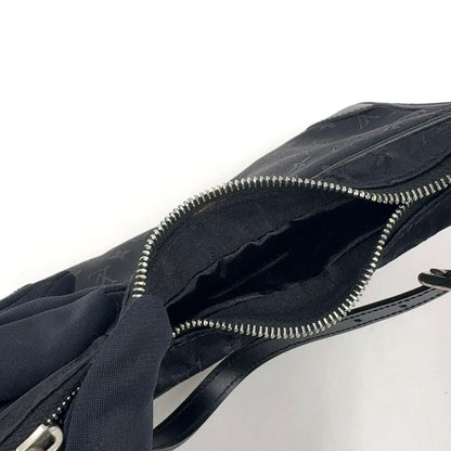 Louis Vuitton Little Boulogne Monogram Satin Noir Black Handbag Silver — view 10