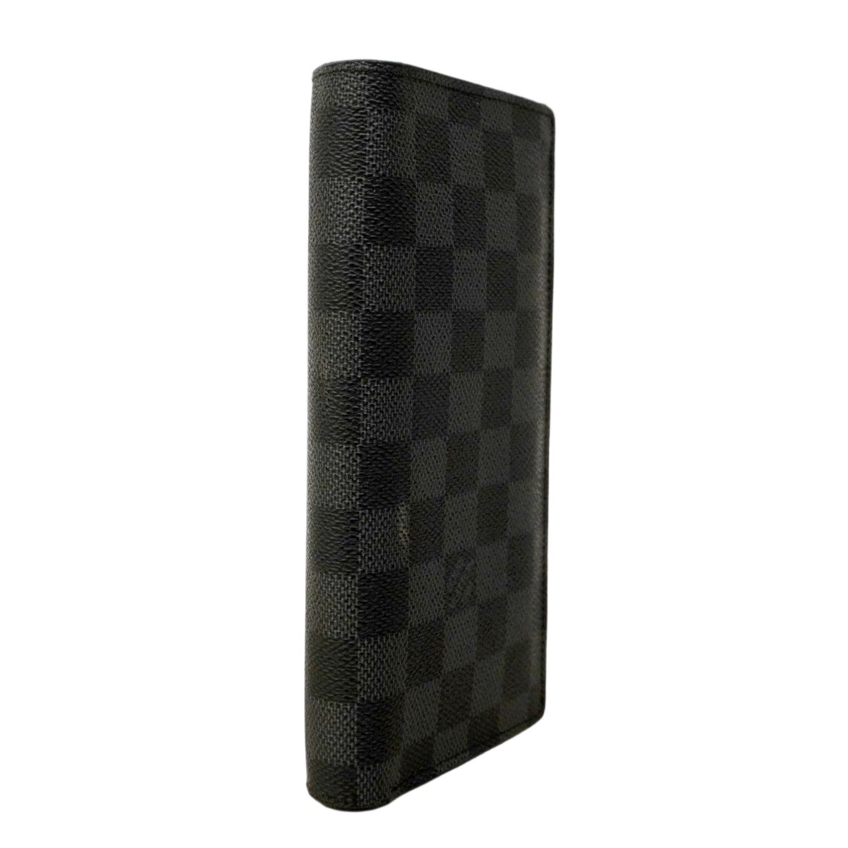 Louis Vuitton Wallet Damier Graphite Portefeuille Brazza Black — view 2