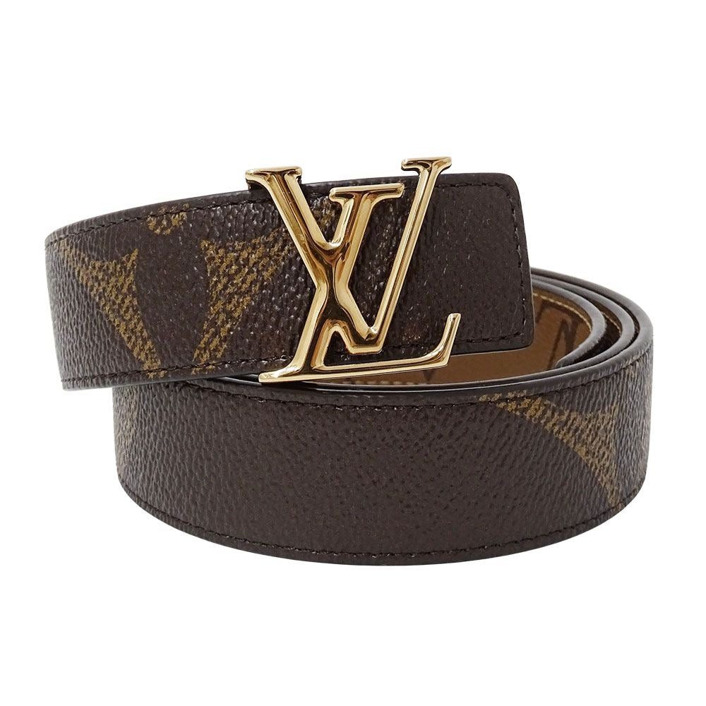 Louis Vuitton Belt Monogram Reverse Canvas LV Iconic