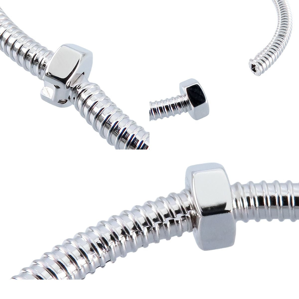Cartier Ecrou de Cartier de Bracelet White Gold 18K 18 17.5 — view 5