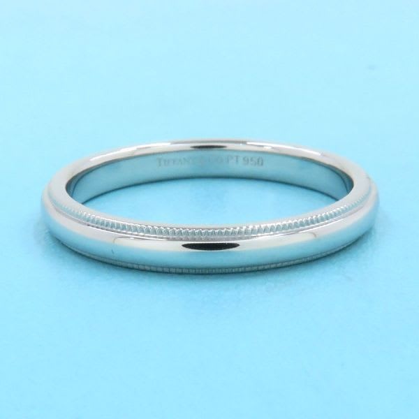 Tiffany & Co Together Milgrain Band Ring 3 mm 18.5