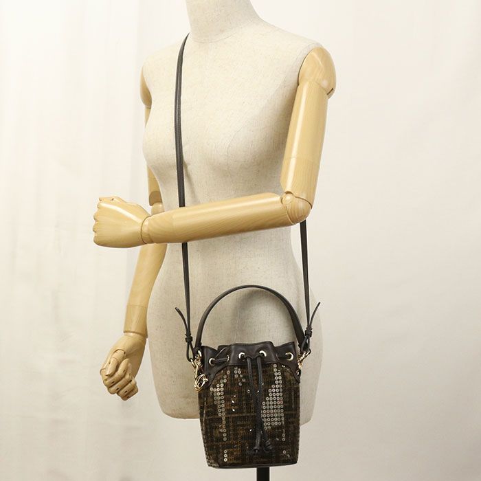 Fendi Mini Montresor 8bs010 Handbag Calf Womens