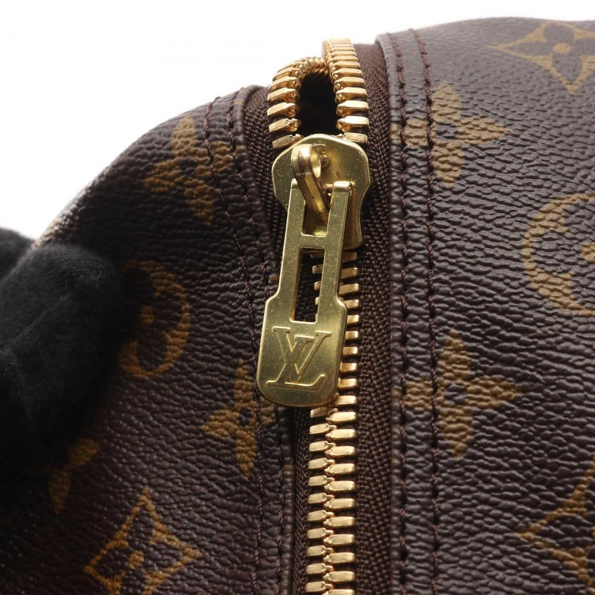 Louis Vuitton Boston Bag Carrier Canvas Leather — view 11