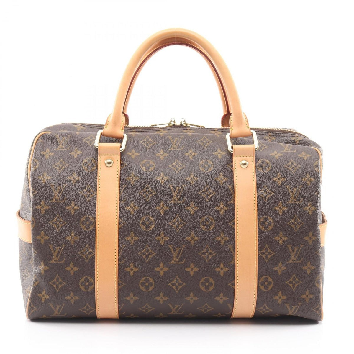 Louis Vuitton Boston Bag Carrier Canvas Leather